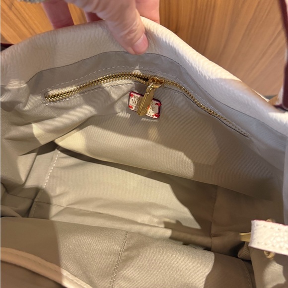 Frances Valentine Cream Shoulder Bag - Picture 8 of 16